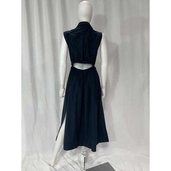 Rag & Bone 'Soraya' Blue Sleeveless Back Cut Out Dress Size XS - Picture 3 of 5